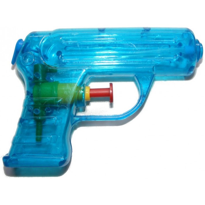 11cm Mini Plastic Water Pistol Gun Choice of 6 Colours